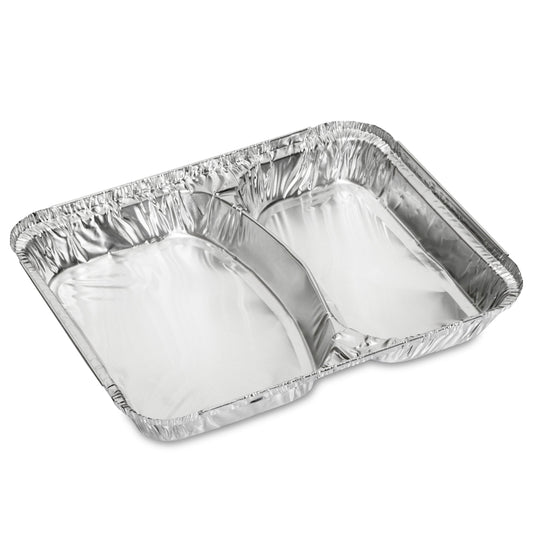 Foil Tray 2-Compartment