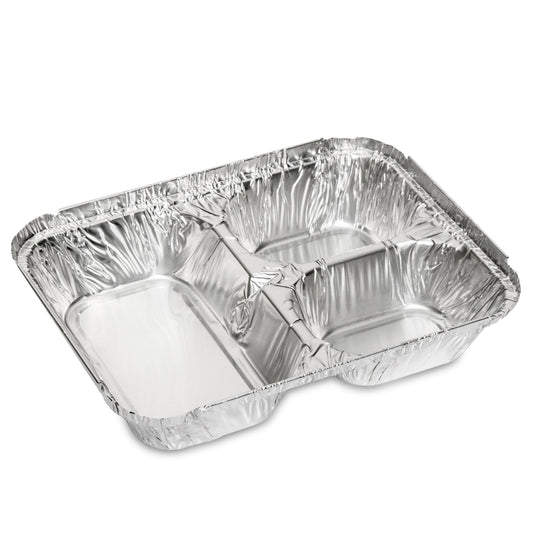 Foil Tray 3-Compartment