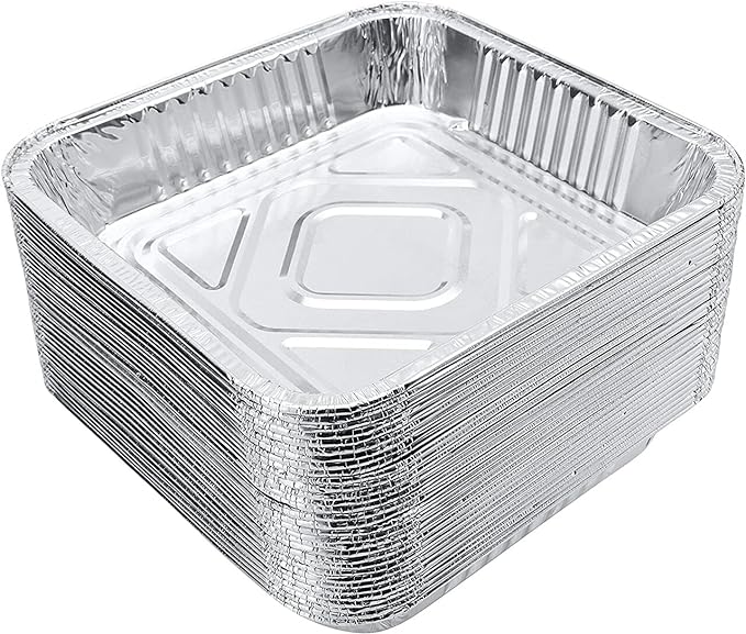 No.9 Deep Aluminum Foil Food Containers Recyclable (2100ml)