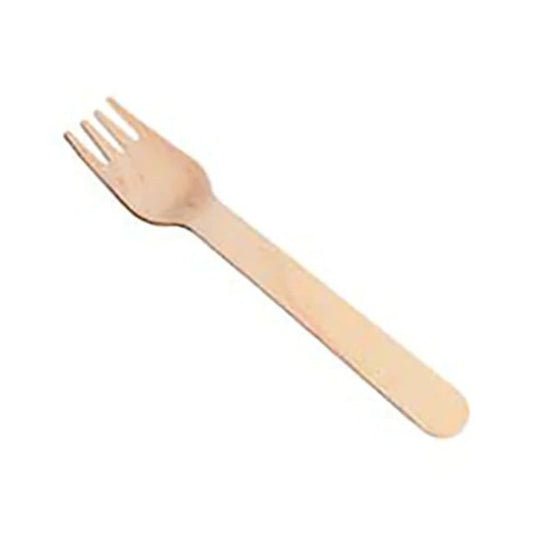 Biodegradable Wooden Fork 160mm