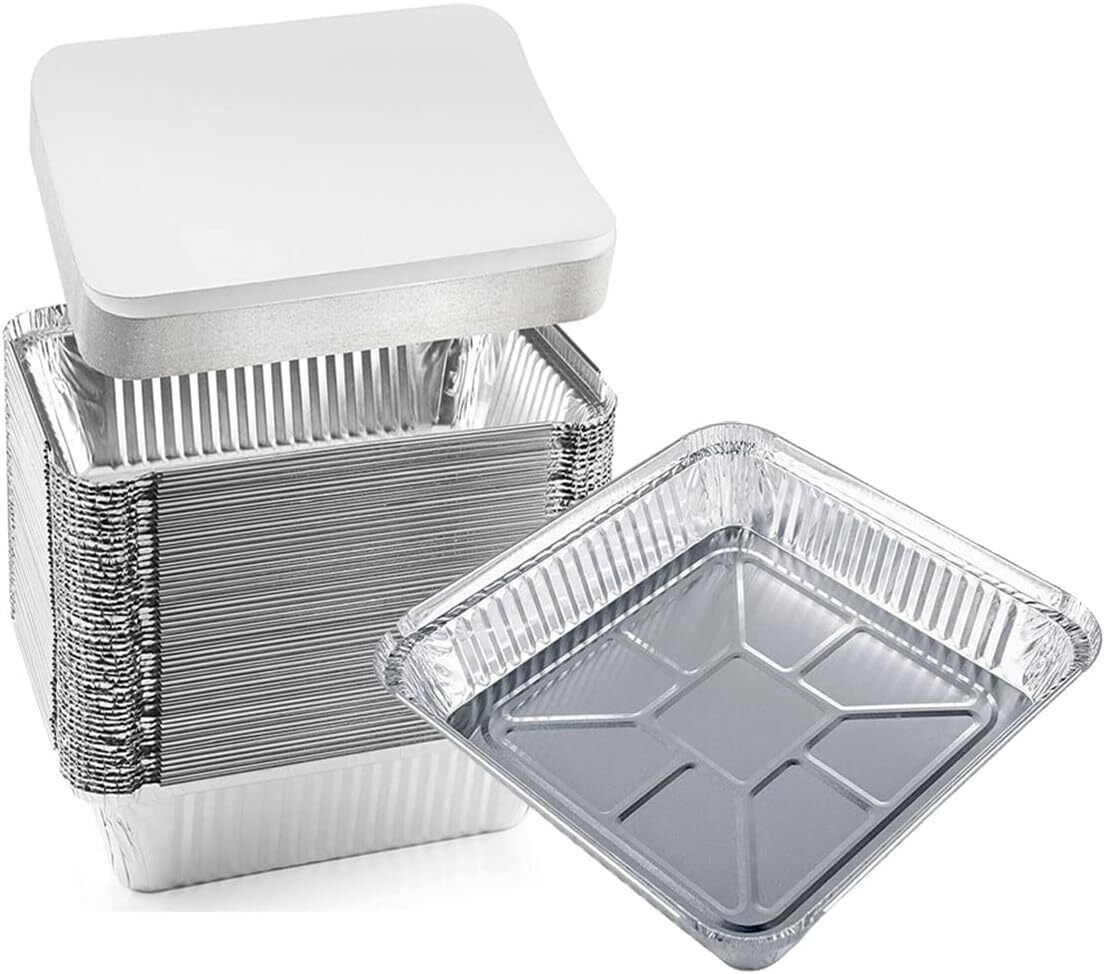 No.9 Deep Aluminum Foil Food Containers Recyclable (2100ml)